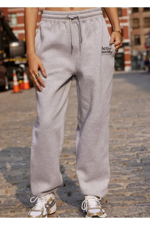 Pants|Active Society^Nasty Gal Active Society Cuffed Jogger |