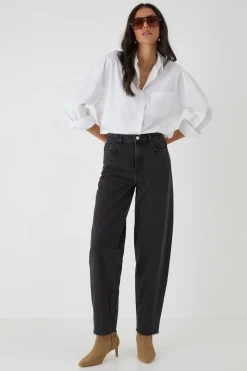 Denim|Denim^Nasty Gal Barrel Leg Denim Jeans |