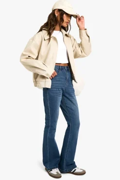 Jeans|Denim^Nasty Gal Boohoo Basics Flared Jeans |