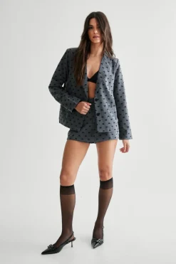 Going Out Two Piece Sets|Two Piece Sets^Nasty Gal Bow Print Skort |