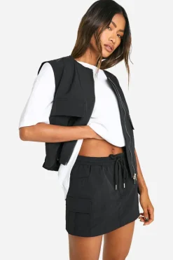 Skirts|Skirts^Nasty Gal Cargo Micro Mini Skirt |