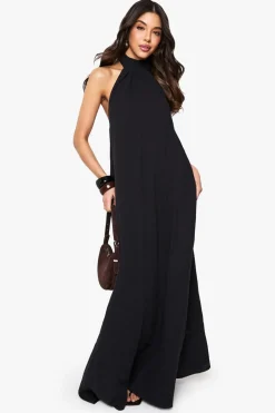 Dresses^Nasty Gal Cheesecloth Halterneck Maxi Dress |