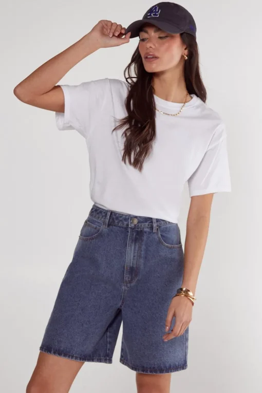 Denim|Denim^Nasty Gal Denim Jort |
