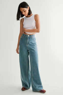 Jeans|Denim^Nasty Gal Denim Straight Leg Jean |