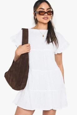Rompers|Rompers^Nasty Gal Embroidered Smock Playsuit |
