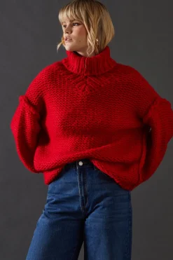 Knitwear^Nasty Gal Exposed Seam Super Chunky Knitted Jumper |