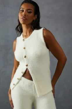 Tops^Nasty Gal Eyelash Knit Sleeveless Top |