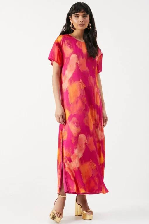 Dresses^Nasty Gal Oversized Midi T-shirt Dress |