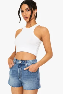 Shorts|Shorts^Nasty Gal Petite Denim Mini Short |