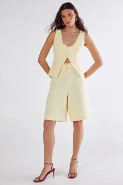 Festival Outfits|Festival Outfits^Nasty Gal Picot Trim Tailored Top |