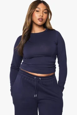 Tops^Nasty Gal Plus Long Sleeve Fitted Top |