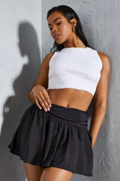 Shorts|Shorts^Nasty Gal Ruffle Frill Hem Floaty Skort |