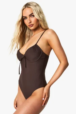 Swimwear^Nasty Gal Swimwear Essentials Fuller Bust Underwired Swimsuit |