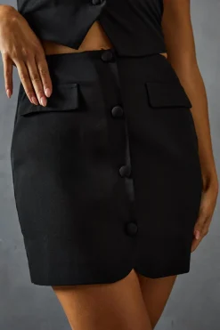 Skirts|Skirts^Nasty Gal Tailored Button Down Mini Skirt |