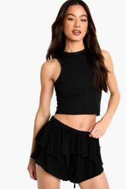Shorts|Shorts^Nasty Gal Tall Layered Flippy Short |