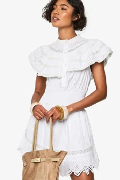 Dresses^Nasty Gal Tall Layered Frill Button Detail Mini Dress |
