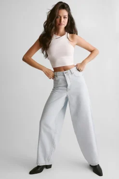 Festival Outfits|Festival Outfits^Nasty Gal The Barrell Leg Jean |