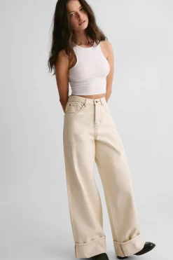 Festival Outfits|Festival Outfits^Nasty Gal The Denim Turn Up Jeans |