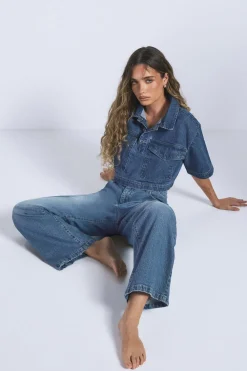 Jeans|Denim^Nasty Gal The Mid Waist Wide Leg Jean |
