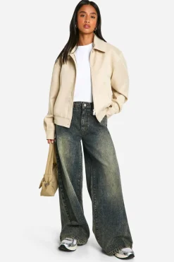 Jeans|Denim^Nasty Gal The Petite Wide Leg Jean |