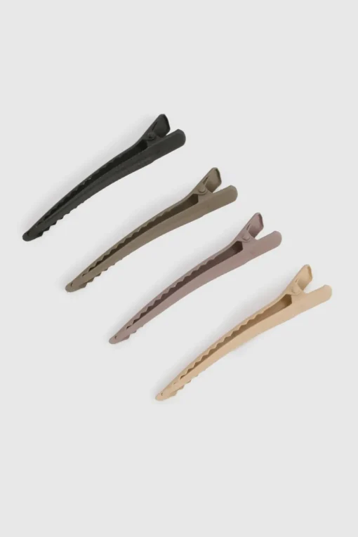 Hair & Hats^Nasty Gal Tonal Hair Clip 4 Pack |