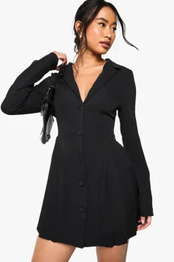 Blazers|Blazers^Nasty Gal Volume Frill Blazer Dress |