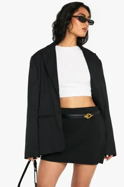 Skirts|Skirts^Nasty Gal Woven Mini Skirt |